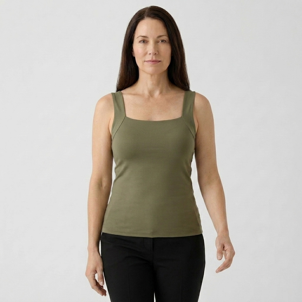 Salnar Built-In Bra Comfort Shaper Tank