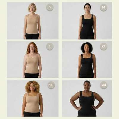 Salnar Built-In Bra Comfort Shaper Tank